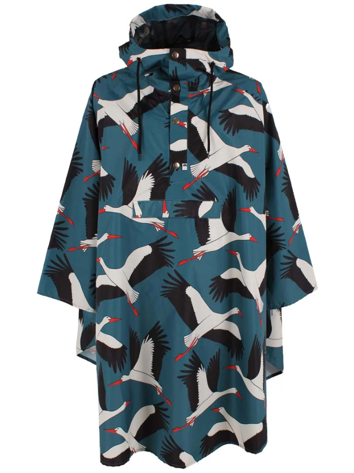 Regenponcho - Danebodil Rainponcho Dk Slate BIGSTORK