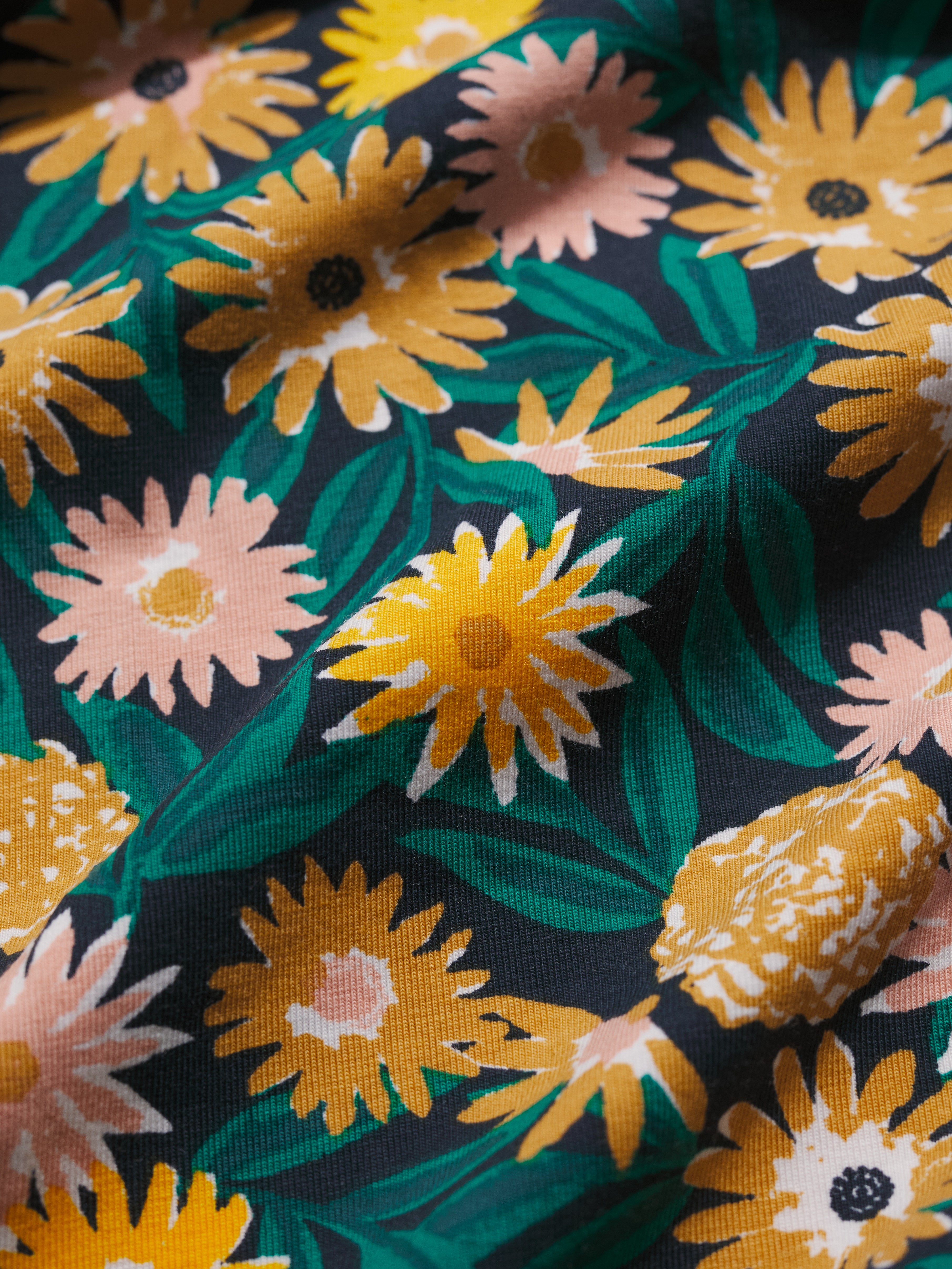 Kleid - S/S Veronica Dress - Marigold Meadow Inkwell