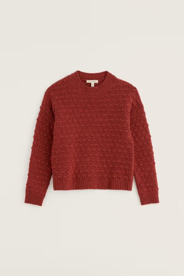 Pullover - St Agnes Jumper - Red Sail