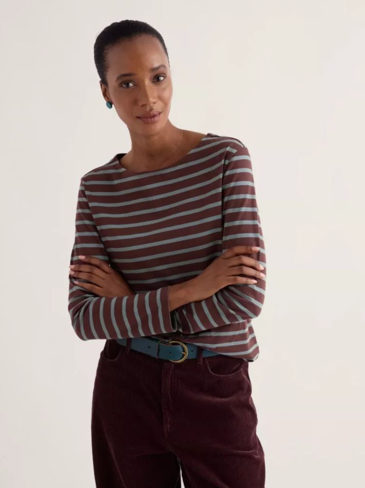Shirt - langarm - Sailor Shirt - Breton Lichen Seedbed