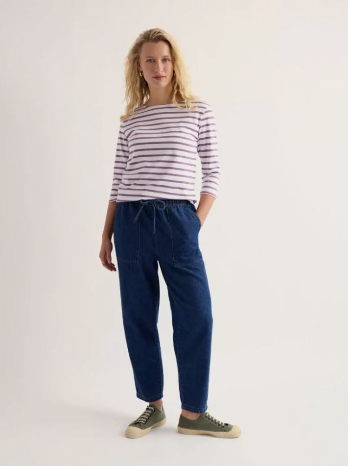 Shirt - langarm - Sailor Top - Breton Verbena