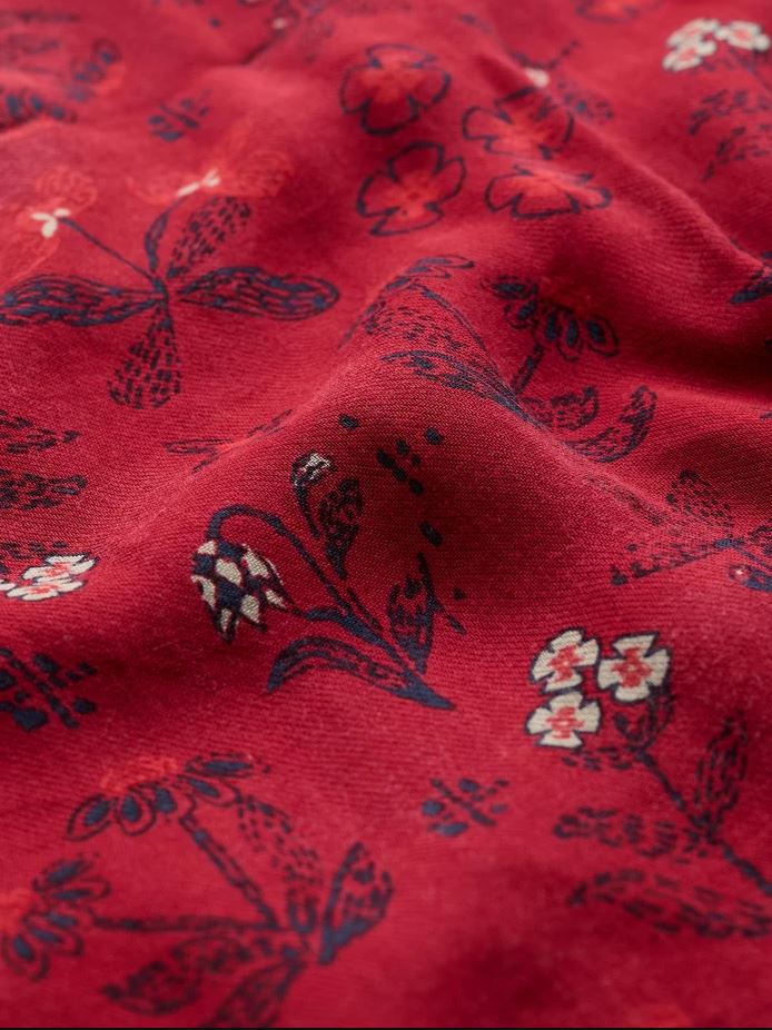 Schal - Pentillie Scarf - Tapestry Flowers Dahlia