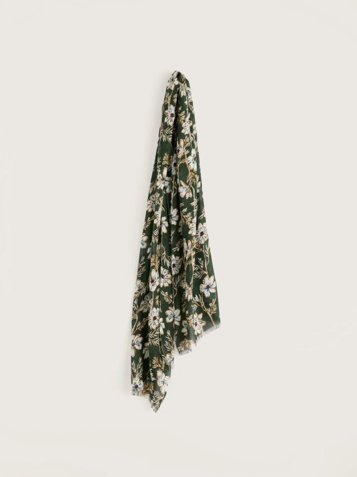 Schal - Pentillie Scarf - Cosmos Stems Light Coppice