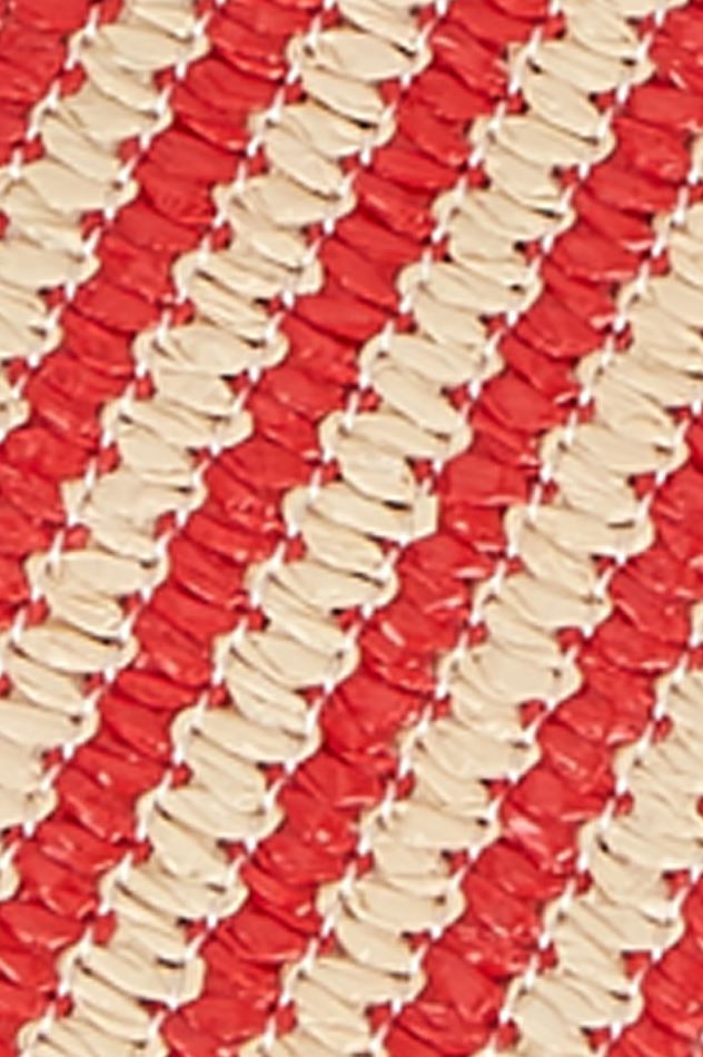 Gürtel - Striped Belt - Chili Red