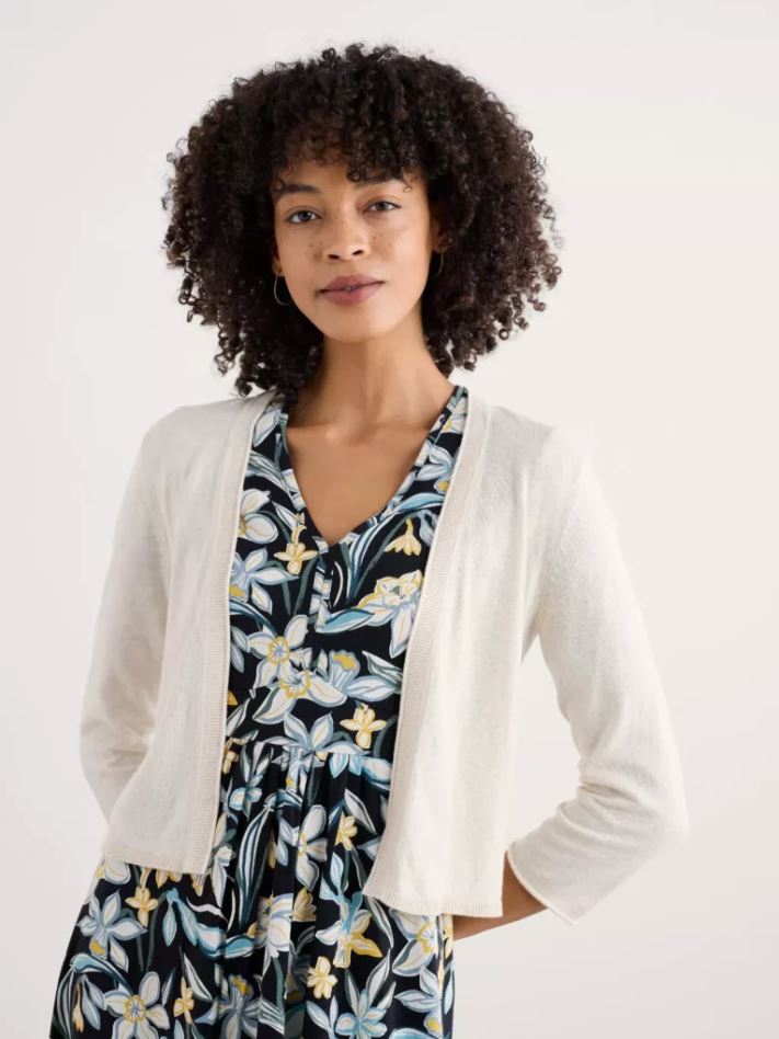 Strickjacke - Vanessa Cardigan - Chalk