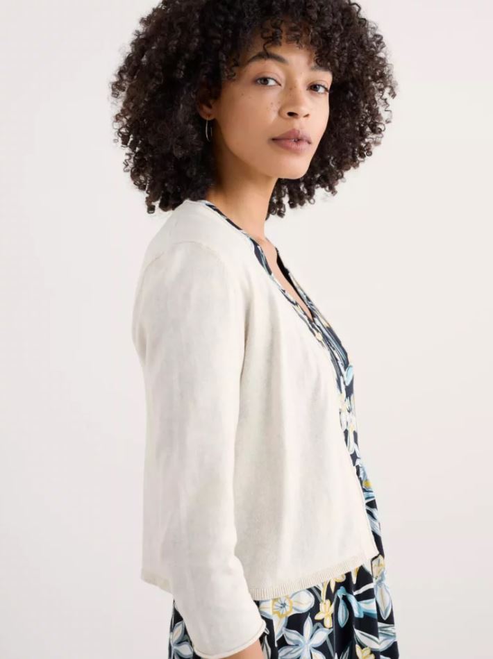 Strickjacke - Vanessa Cardigan - Chalk