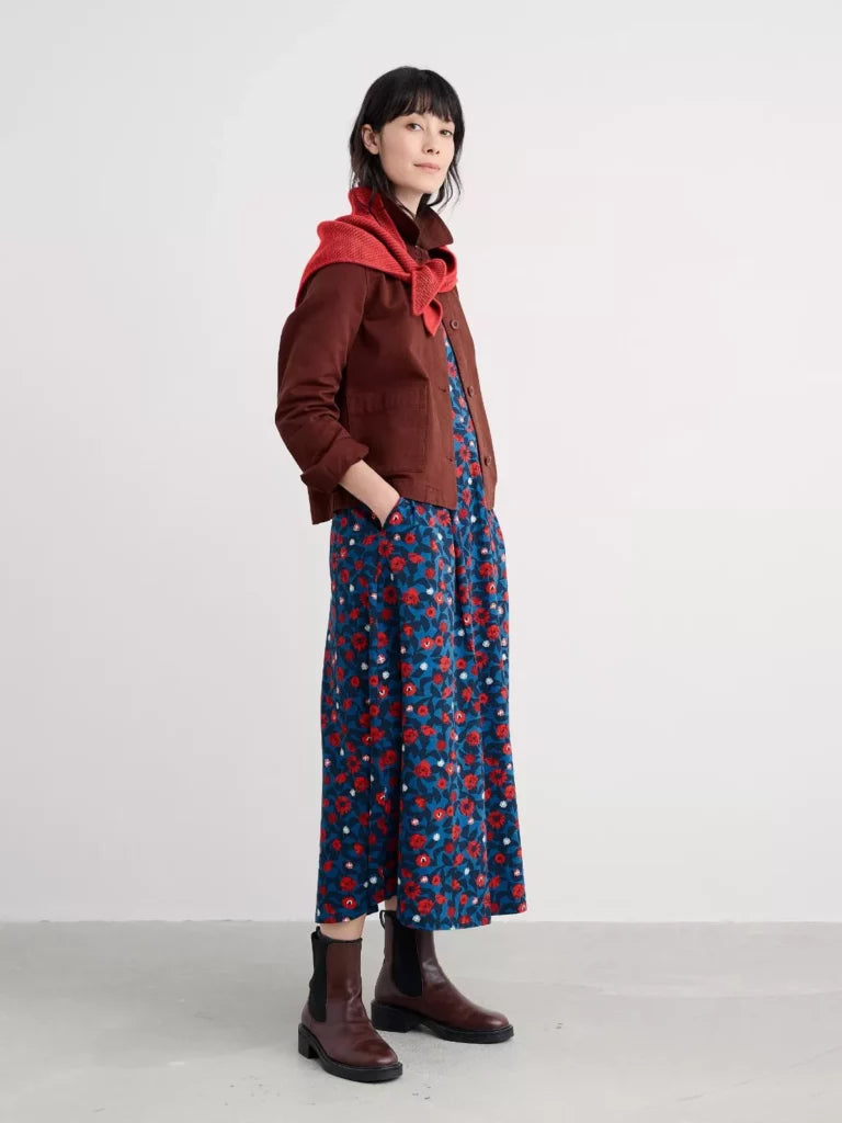 Kleid - Veronica Dress - Pressed Plants Shore