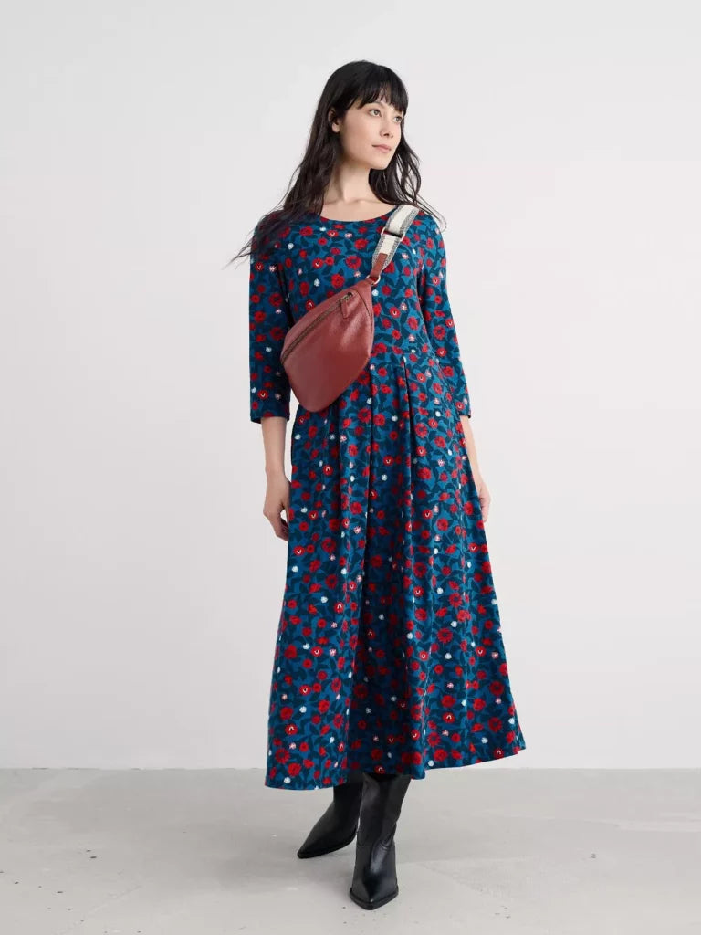 Kleid - Veronica Dress - Pressed Plants Shore