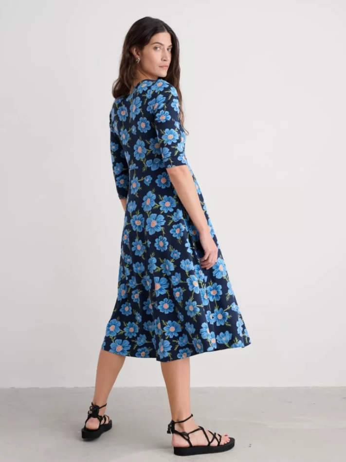 Kleid - Veronica Dress - Climbing Cosmos Lagoon