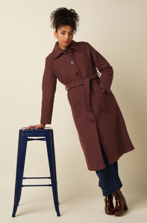 Mantel - Arabella Coat Kennedy - Chocolate