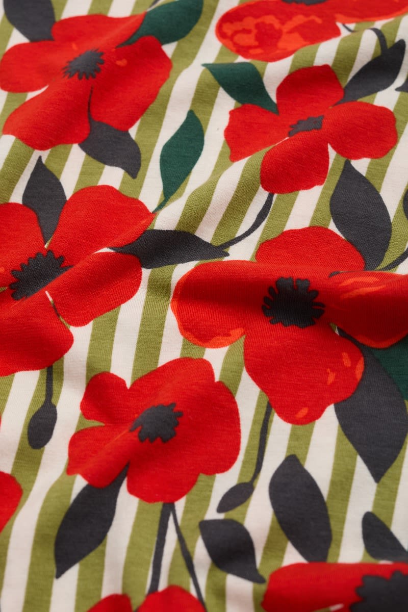 Handyband - Stripey Floral Moss