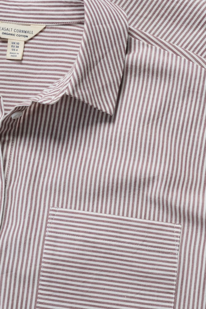 Shirt - Sea Path Shirt - Mini Sunrise Elderberry