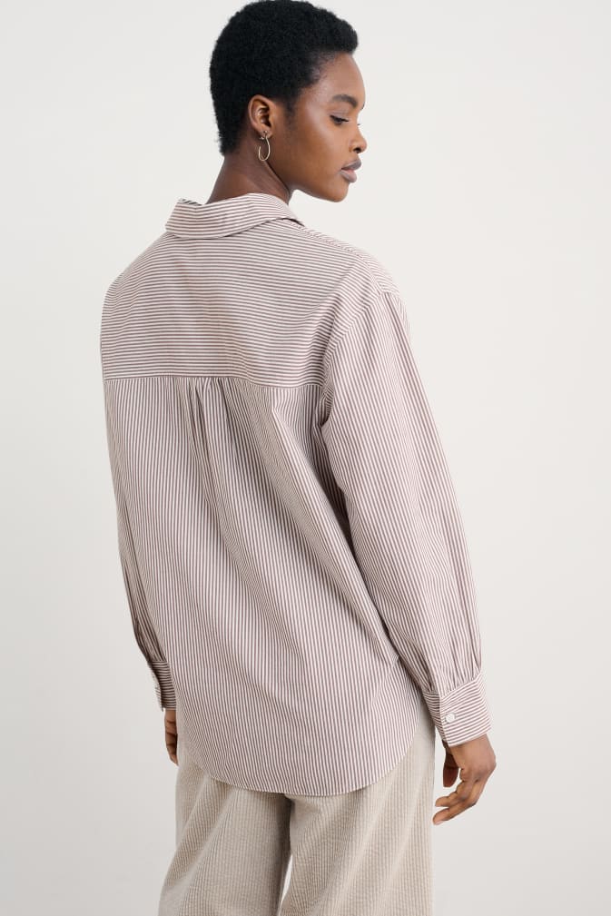 Shirt - Sea Path Shirt - Mini Sunrise Elderberry