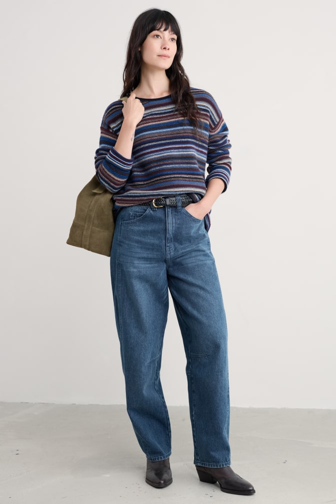 Pullover - Fruity Jumper II - Ripple Marks Jetty Multi