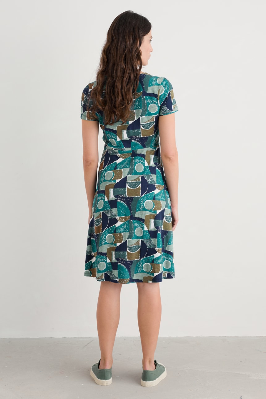 Kleid - Enor Dress - Penwith Abstract Emulsion