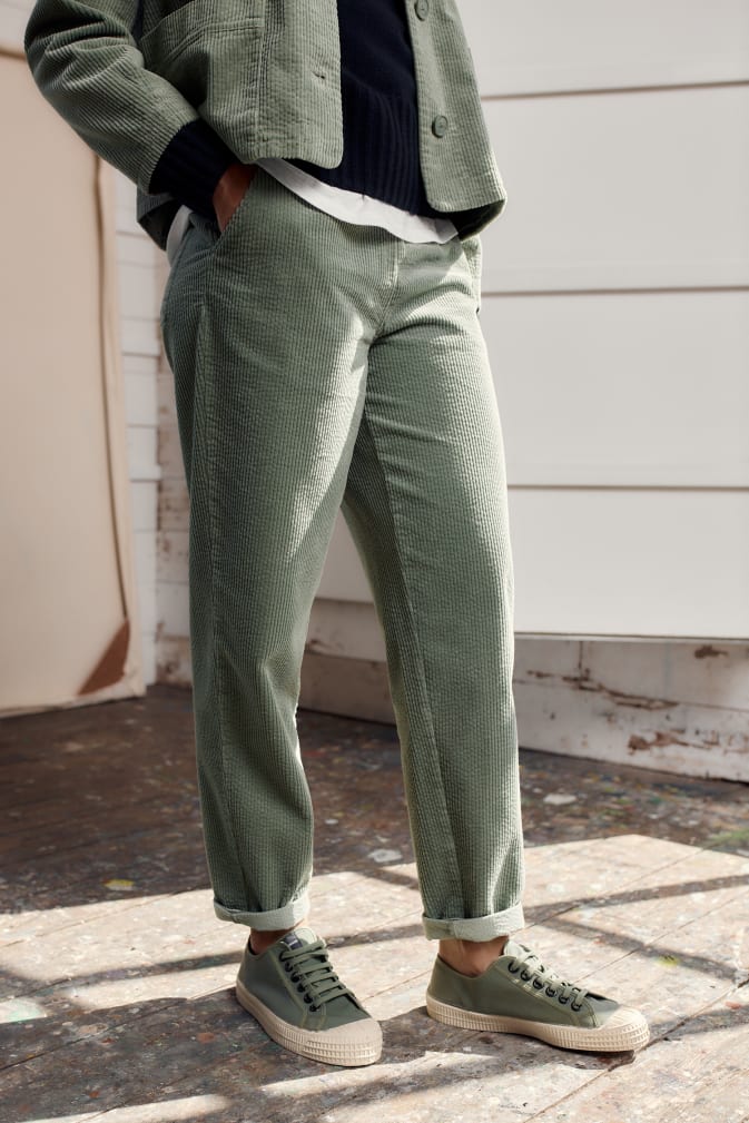 Hose - Trethornes Trouser - Dusky Green