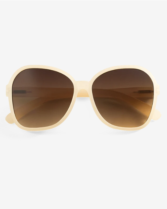 Sonnenbrille - Butterfly - cream