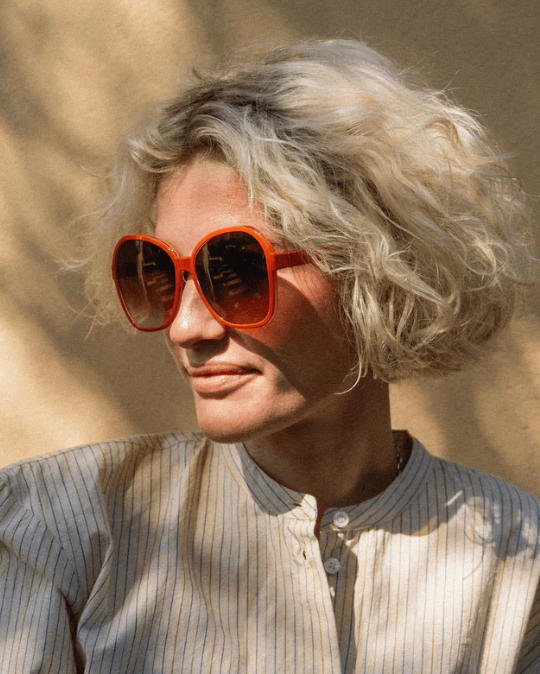 Sonnenbrille - Butterfly - burnt orange