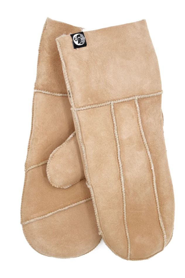 Handschuhe - No Waste Sheepskin Gloves Light Camel