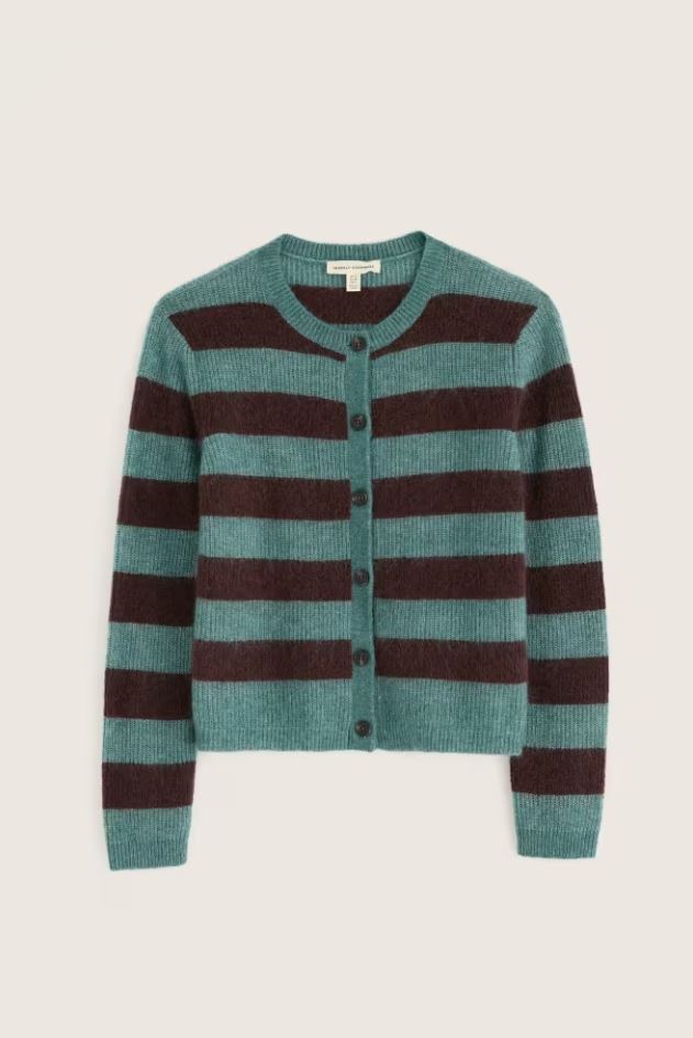 Strickjacke - Burnished Light Cardigan - Hare bell Seedbed Dune Grass