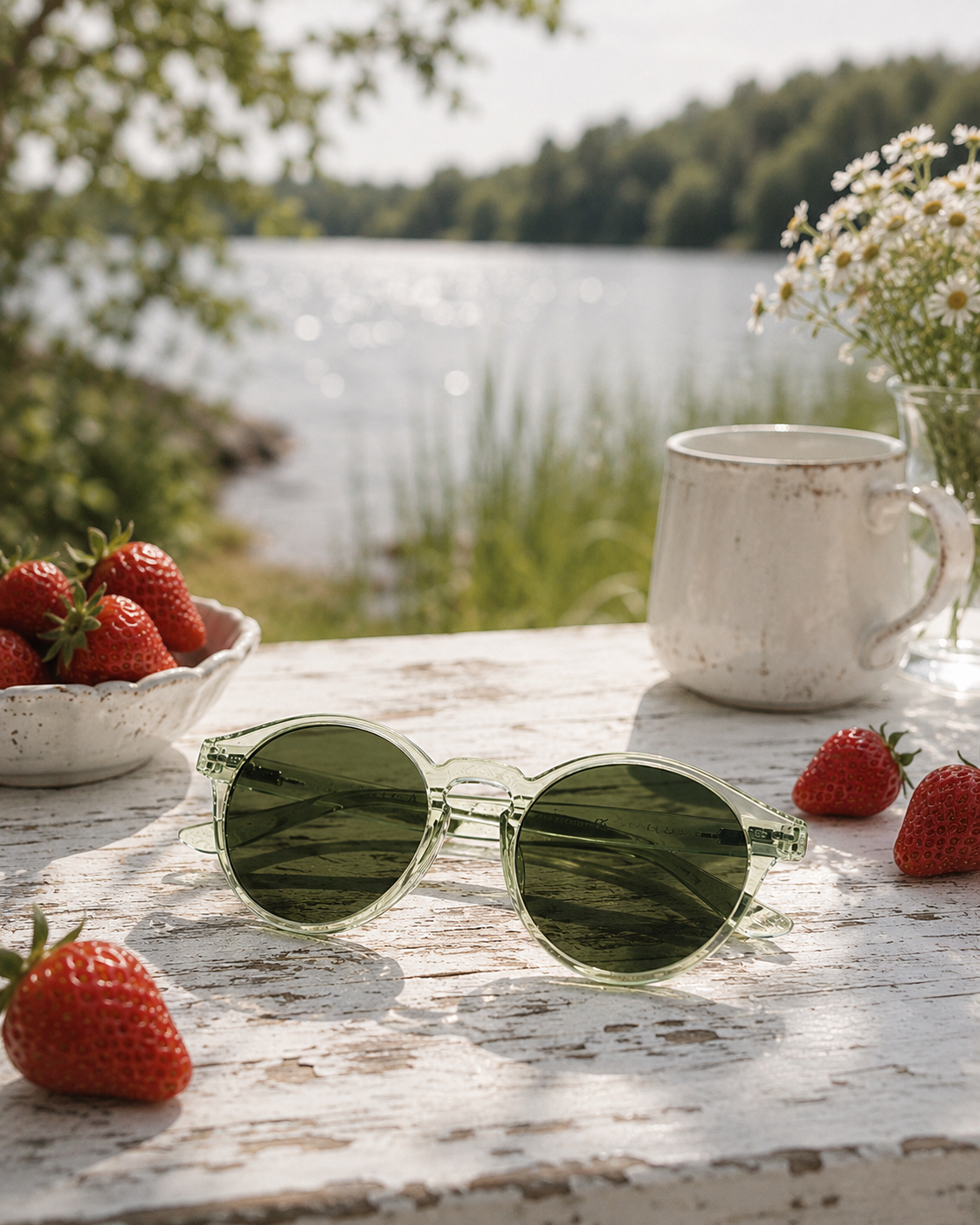 Sonnenbrille - Sunglasses - Casual - Clear Jade