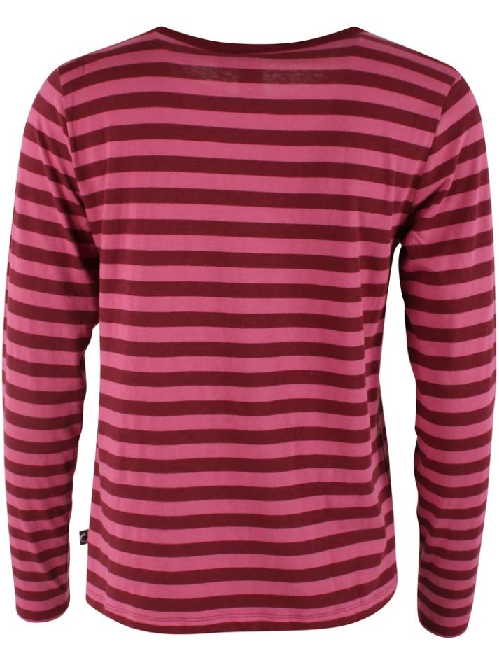Shirt - langarm - Danebasic Merry LS Tee Dark Cherry/Berry Compote