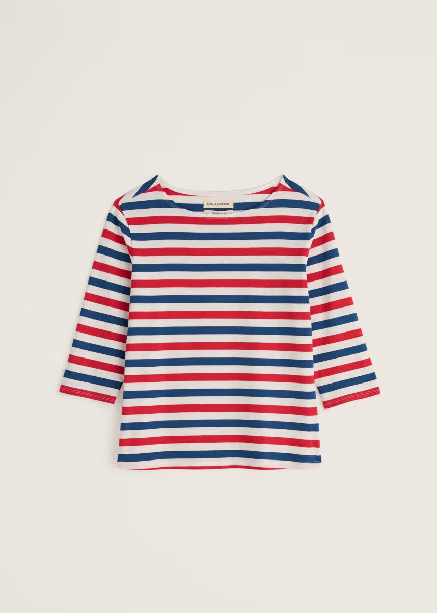 Shirt - langarm - Sailor Top - Duet Scallion Brick