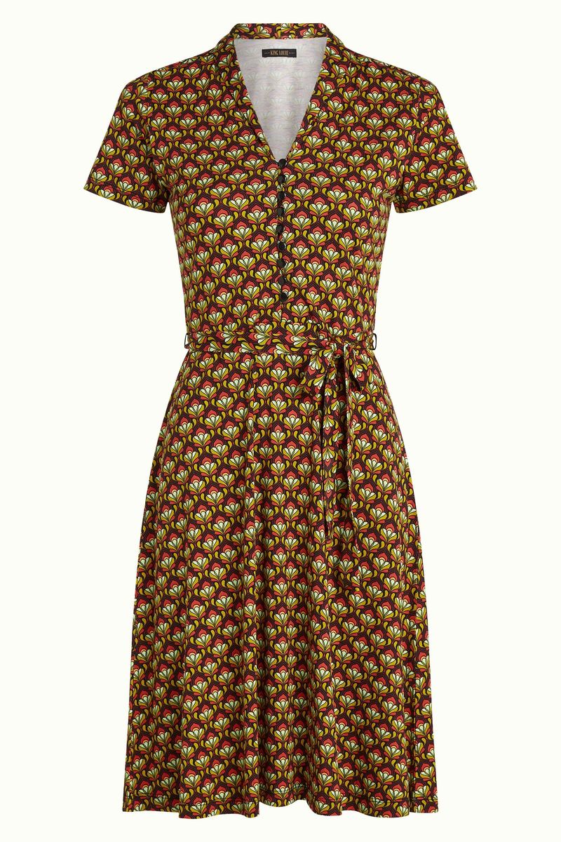 Kleid - Emmy Dress Toulouse - Black