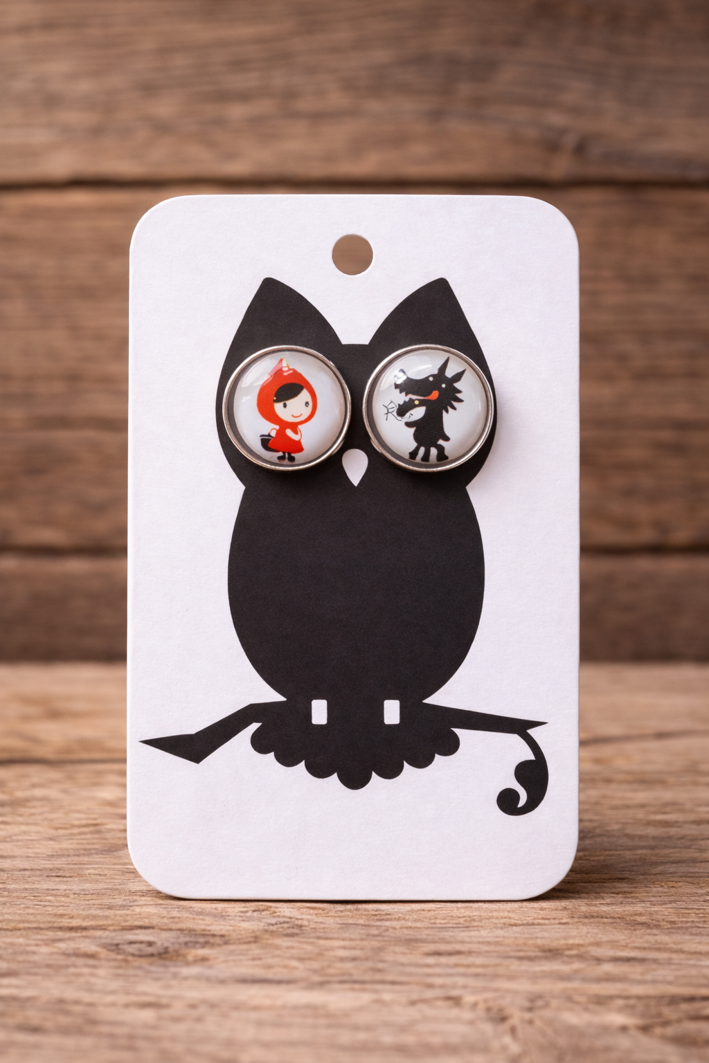 Ohrschmuck Heimatliebe - Rotkäppchen