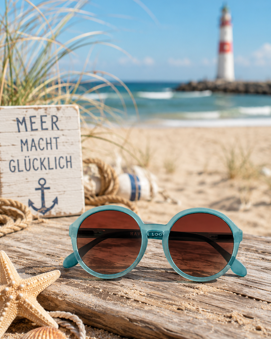 Sonnenbrille - Diva - lagoon