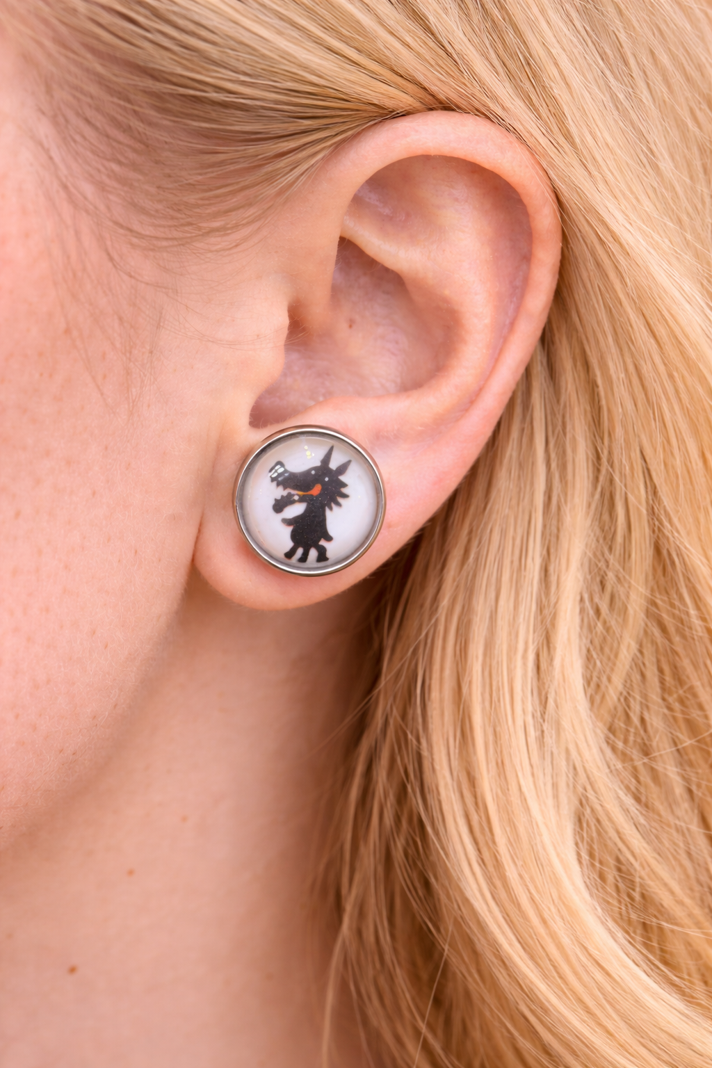 Ohrschmuck Heimatliebe - Rotkäppchen