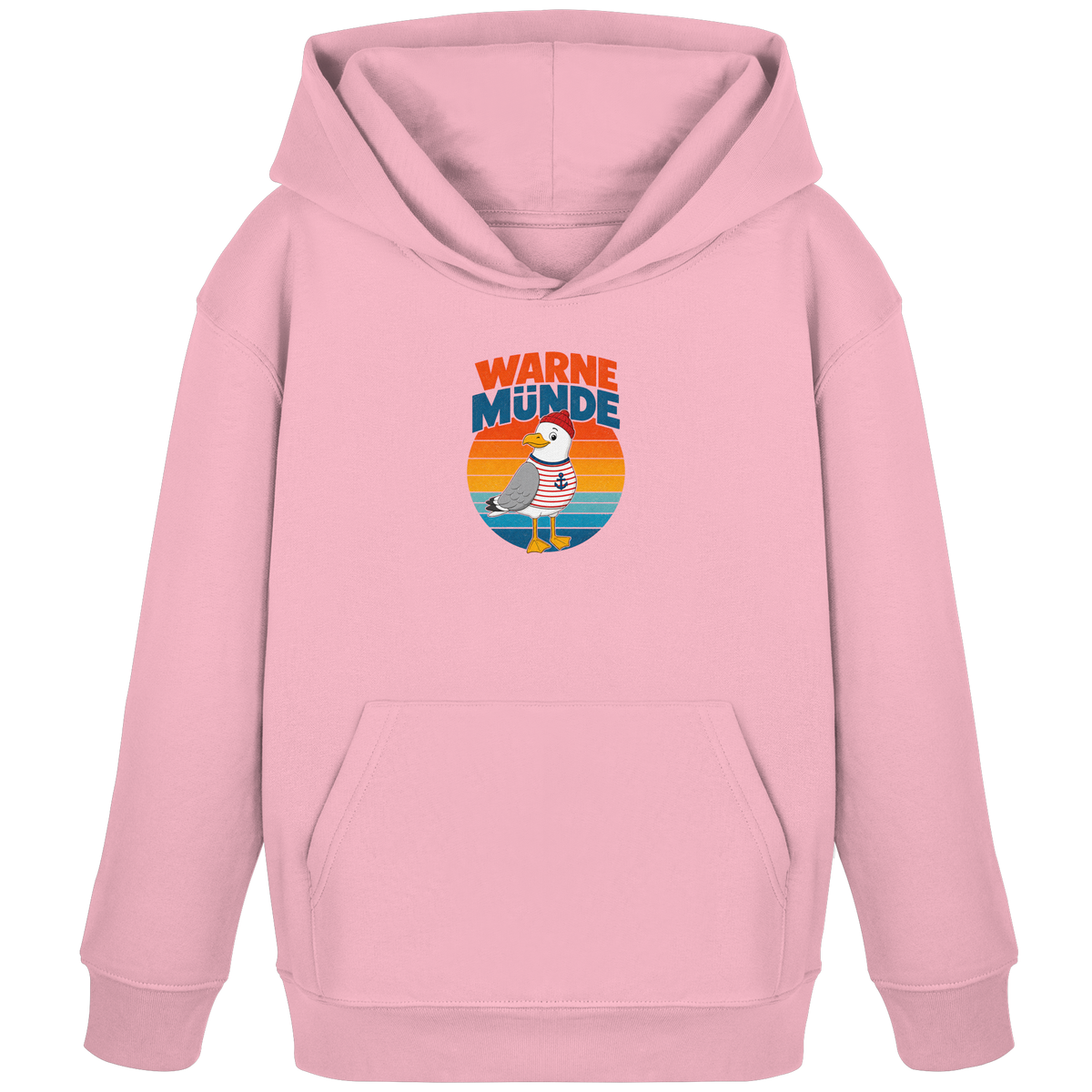 Kinder Hoodie - Warnemünde - Möwe