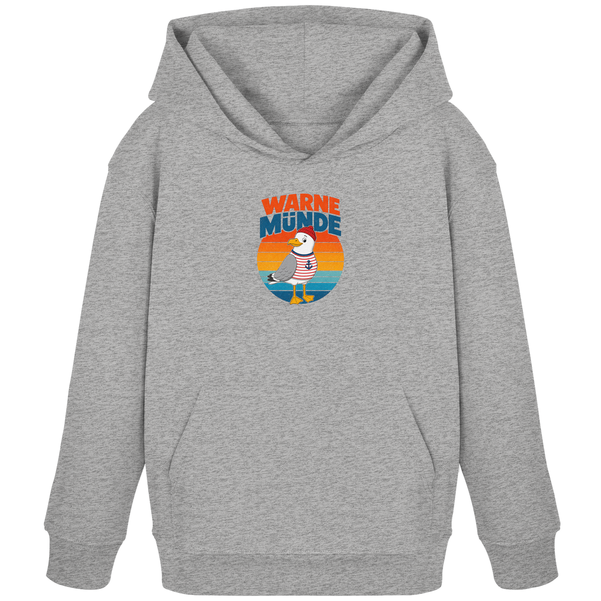 Kinder Hoodie - Warnemünde - Möwe