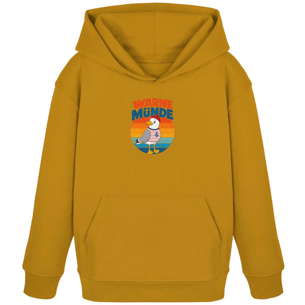 Kinder Hoodie - Warnemünde - Möwe