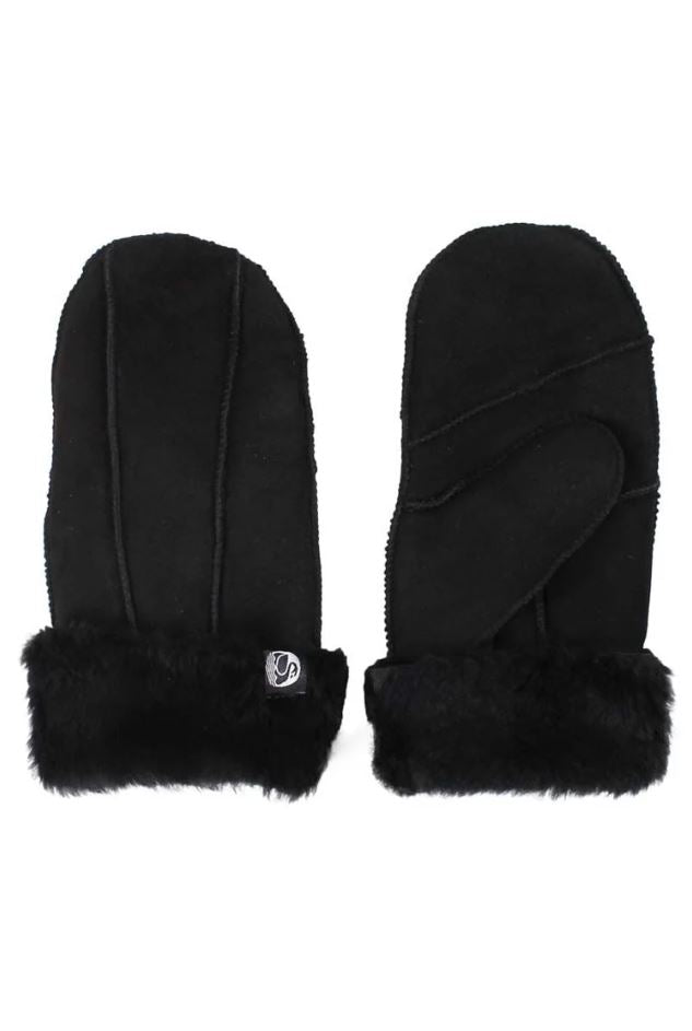 Handschuhe - No Waste Sheepskin Gloves Black