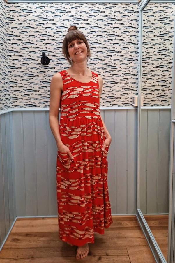 Kleid - Florence Dress in Fish
