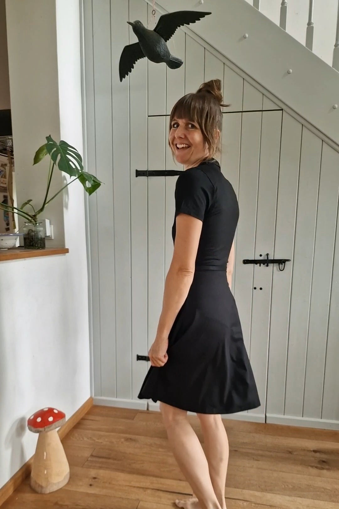 Kleid - Emmy Dress Viscose Classic - Black