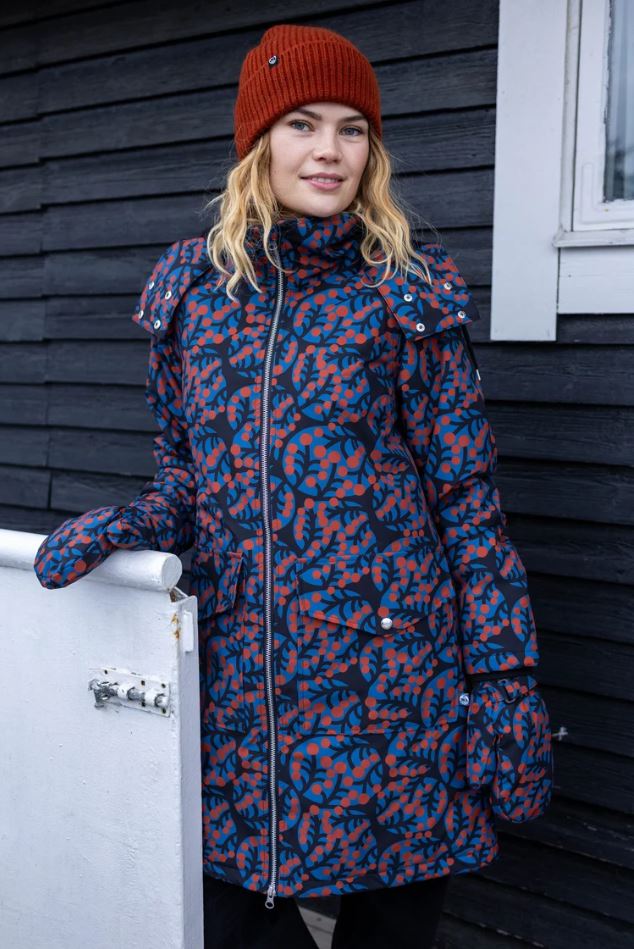 Mantel - Daneturell Winter Coat Black MACRO MICRO