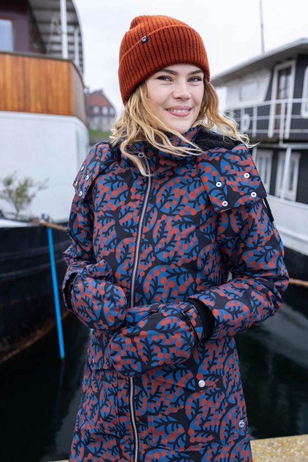 Mantel - Daneturell Winter Coat Black MACRO MICRO