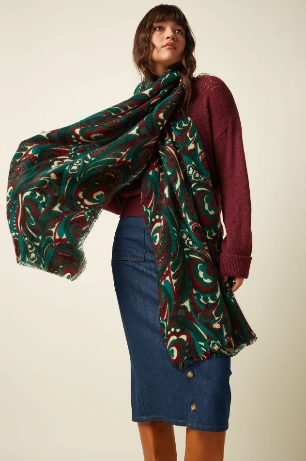 Schal - Maude Scarf - Botanical Green
