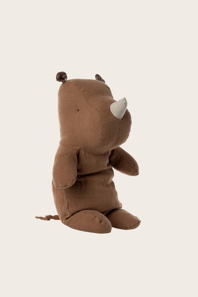 Kuscheltier - Safari friends - Nashorn medium - Schokolade