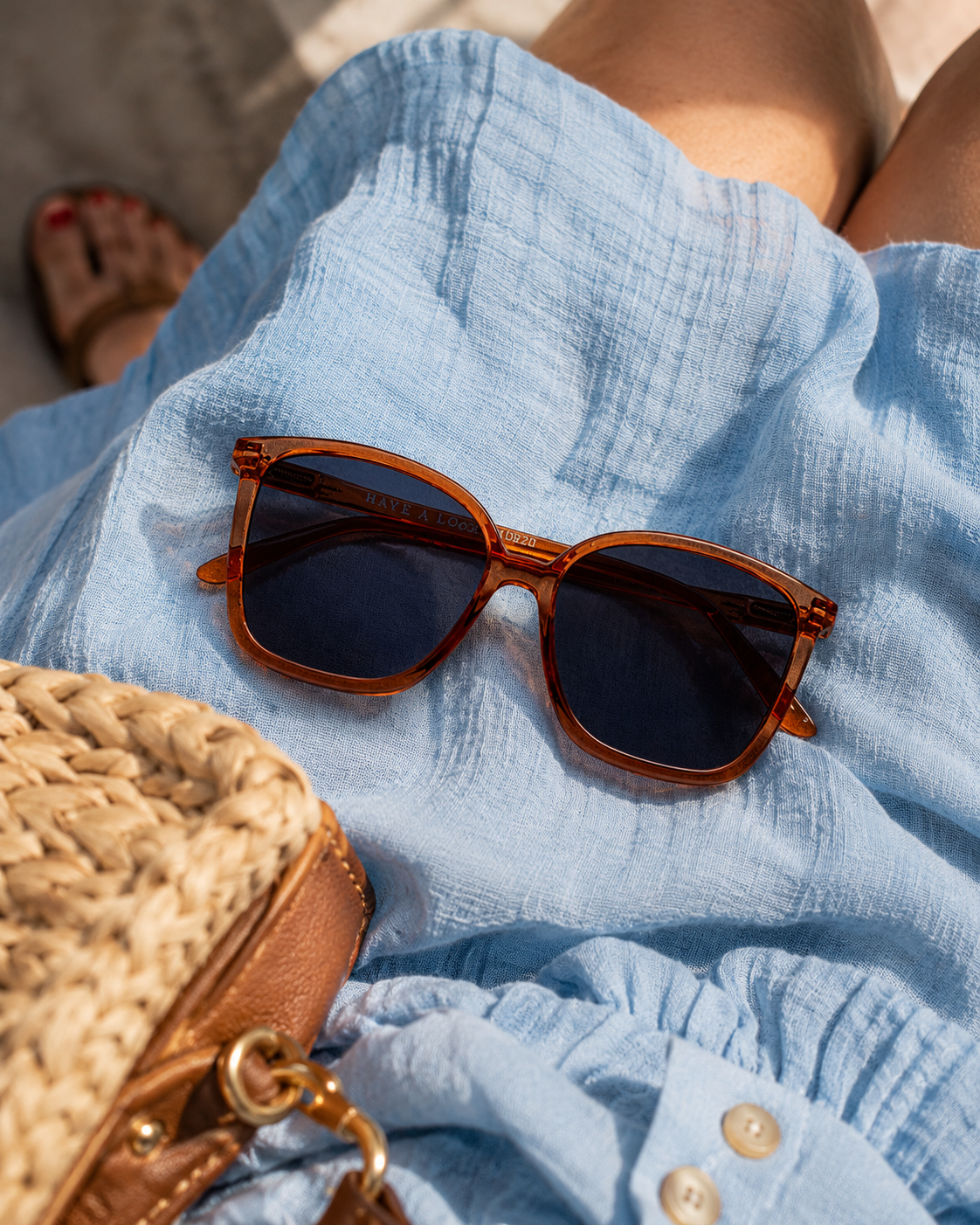 Sonnenbrille - Sunglasses - Nymph - brown
