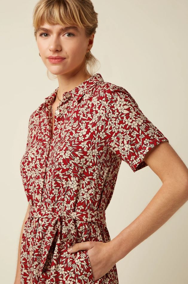 Kleid - Olive Dress Paradis - Chili Red