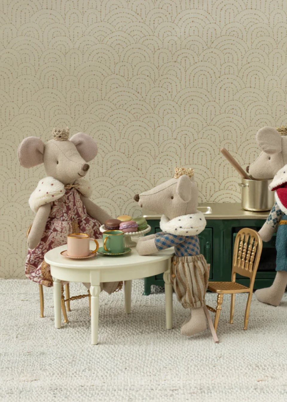 Maus - Prinzen Maus - Großer Bruder mit Papp-Schloss