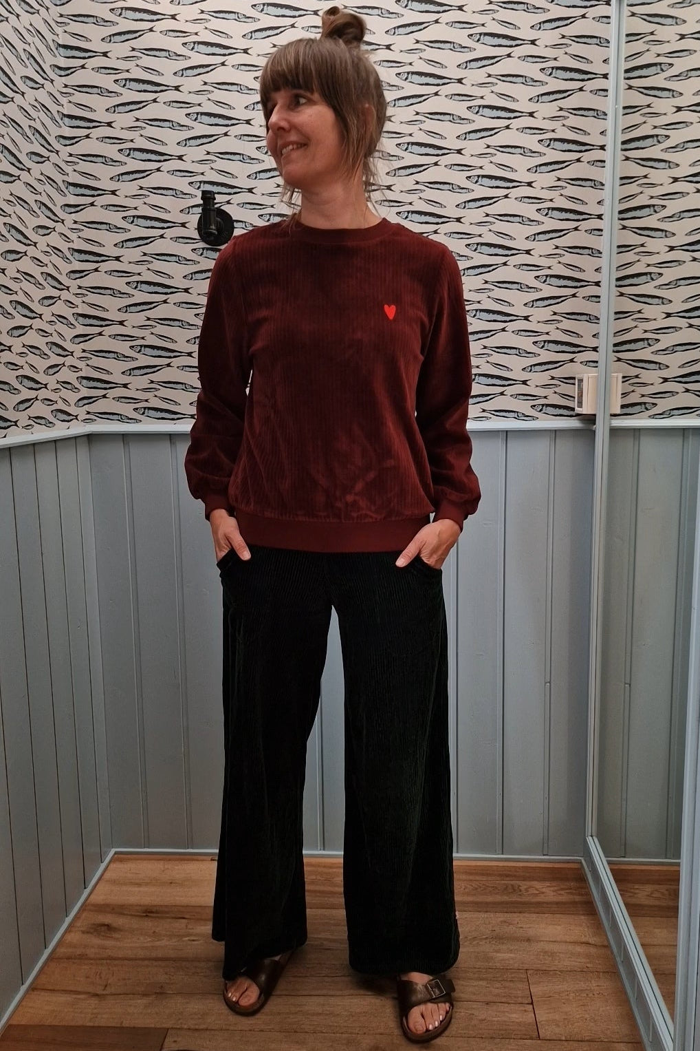Shirt - Cool And Cozy Sweatshirt - Red
