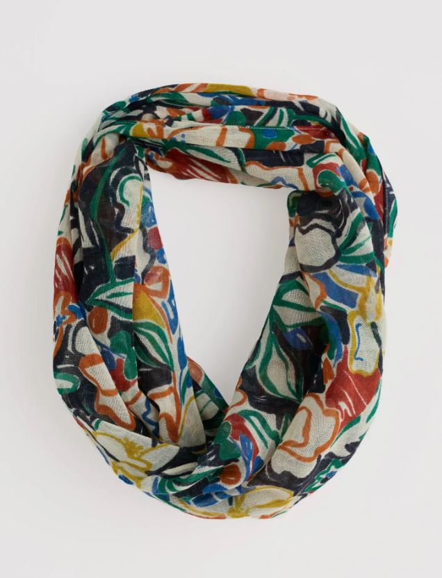 Schlauchschal - Pretty Circle Scarf - Painters Garden Chalk Mix