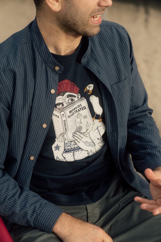 T-Shirt - Uncensored T-shirt - Blueberry