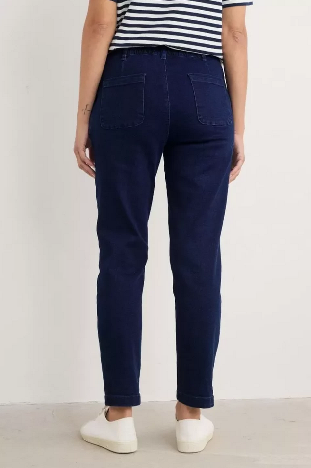 Hose - Waterdance Trouser - Dark Indigo Wash