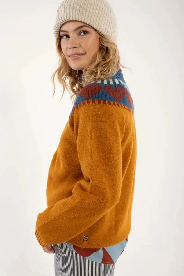 Pullover - Daneglamping Wool Sweater Golden Honey