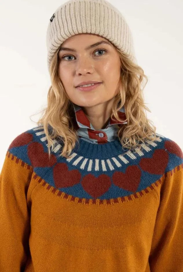 Pullover - Daneglamping Wool Sweater Golden Honey